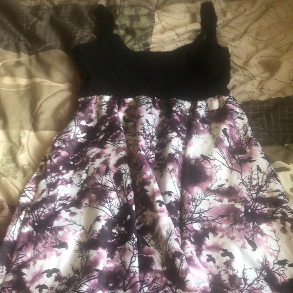 Hot Topic Purple Branches Dress - Picture 8 of 8